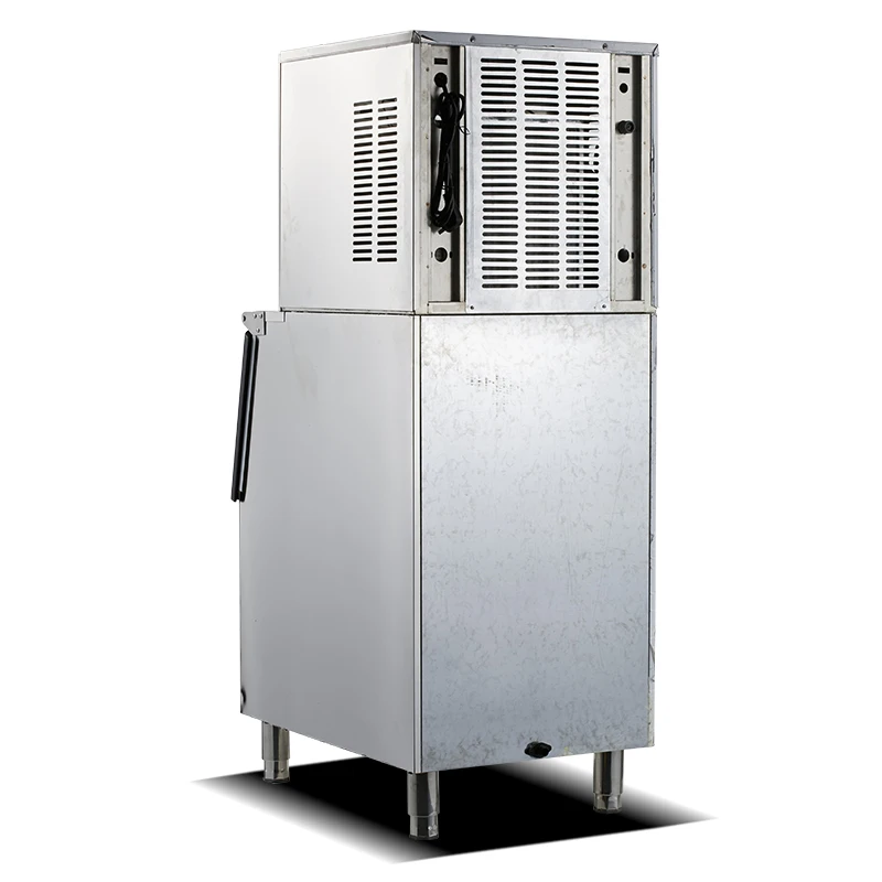 
BENCHU Commercial Ice Maker 330LBS/24H with 330LBS Storage Capacity Commercial Ice Machine for Bar Home Supermarket 