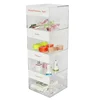 Amazon best seller retail store SamSumg phone accessory 4 layer counter display box acrylic