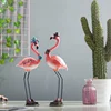 Resin the flamingo interior furnishing articles desktop art sculpture for home decoration
