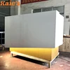 Factory price new arrival customized wooden checkout cash counter cashier table