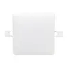 adjustable 18watt dimmable plastic smd 2835 ip44 surface mounted remote control no frame 18w led panel light square for hotel