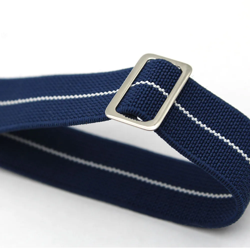 

20mm 22mm Elastic Nylon Nato Marine Parachute Military Watch Strap, N/a