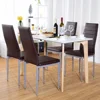 China popular high quality dining room furniture luxury modern dining table set royal wooden dining table set