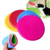 Dog Training Toys Flying Discs Flyer Soft Tooth Resistant Silicone Dog Foldable Funny Dog Toy