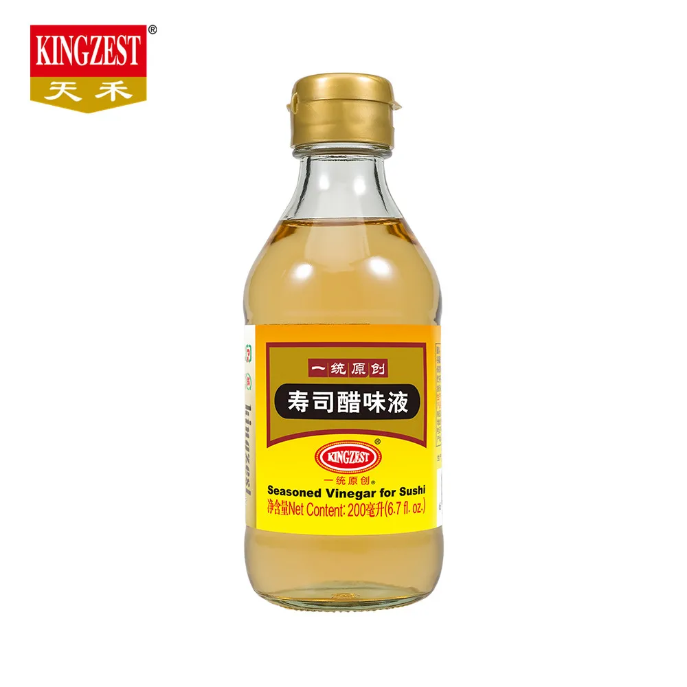 
Hot Sale 200ML Japanese Halal Sushi Vinegar / Rice Vinegar for Seafood Dressing 