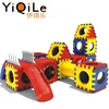 Assembled plastic toy for kids physical training