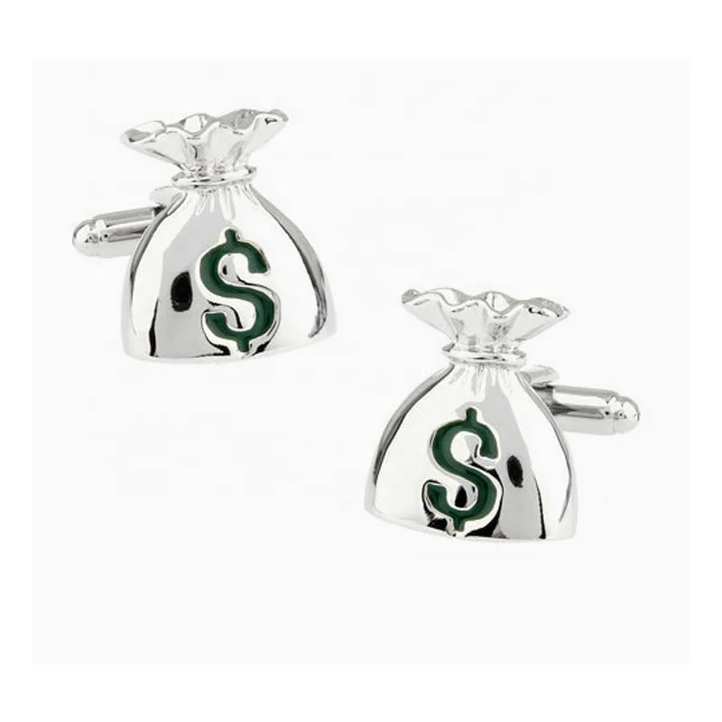 

Lucky bag Wedding silver cufflink