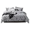 Washing Cotton Soft Winter Leopard pattern Bed Sheet Bed Cover Bedding Set