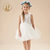Nimble Fancy Girls White Pink Dress For 12 year Olds Nimble Factory Summer Fashion Party Dresses Kids Clothes Girl Dress