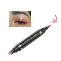 

OEM Wing Eyeliner Stamp Dual Ended Liquid Winged Eye Liner Pen tattoo eye liner