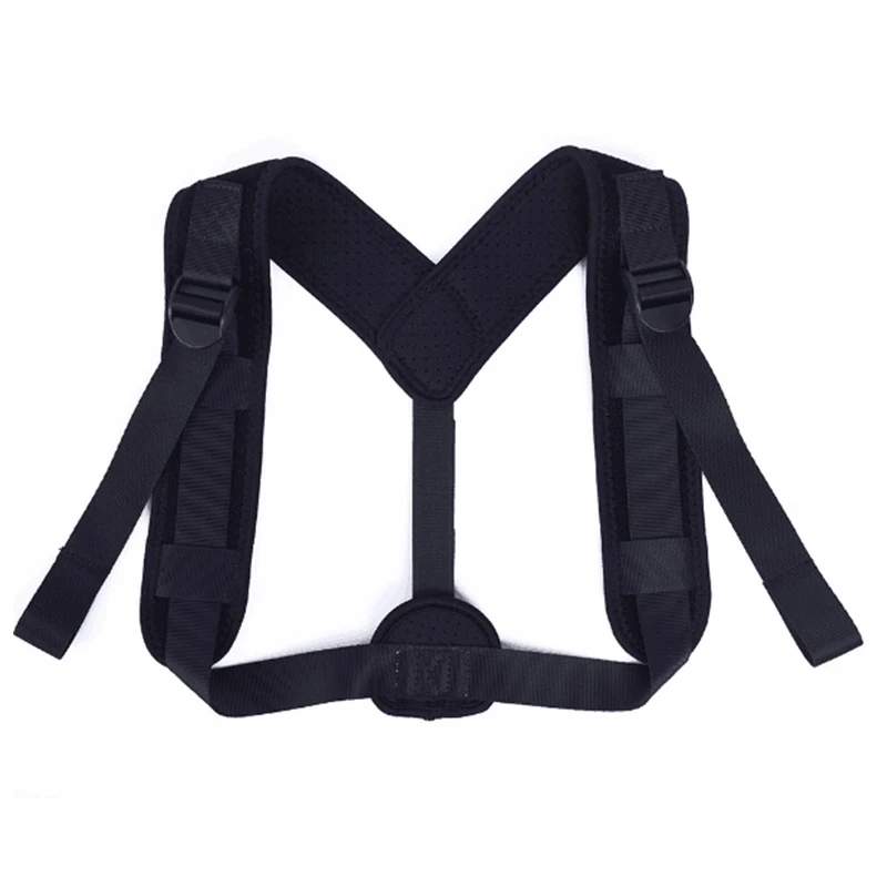 

Adjustable Correcting Shoulder Posture Brace upper back brace posture back brace medical For Children Men Women, Black