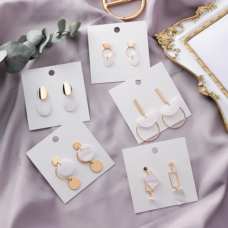 

2019 New Arrivals Fashion Earring Design Jewelry Hoop Earring Alloy Gold Plated Earings Designs For Women, As picture