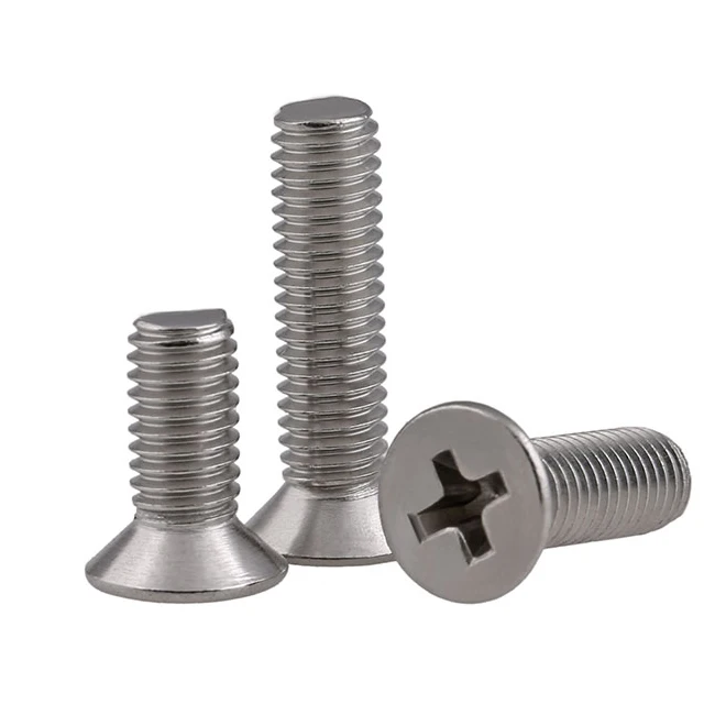 

304 stainless steel flat screw countersunk flat head extension screw