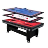 home use 3 in 1 game table (pool table, pingpong table, dinner table) 7ft pool table with accessory
