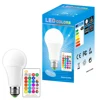 5/10/15W RGBW Spotlight + IR Remote Control E27 LED 16 Color Changing RGB Magic Light Bulb Lamp