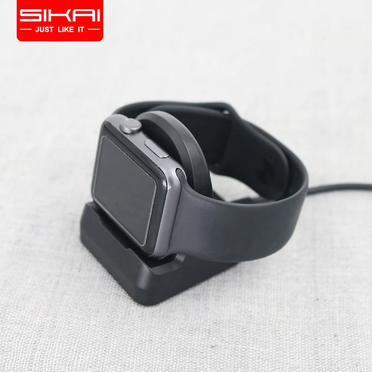 

Sikai Portable Smart Watch Charger Stand For Apple Watch Wireless Charger, Black