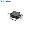 small plastic enclosure wire junction box ABS instrument electronic project box industry device sensor control case 41x41x15mm