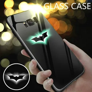 Night Light Tempered Glass Phone Case Pc Tpu Case Tempered Glass mobile phone shell for samsung s10 plus night light