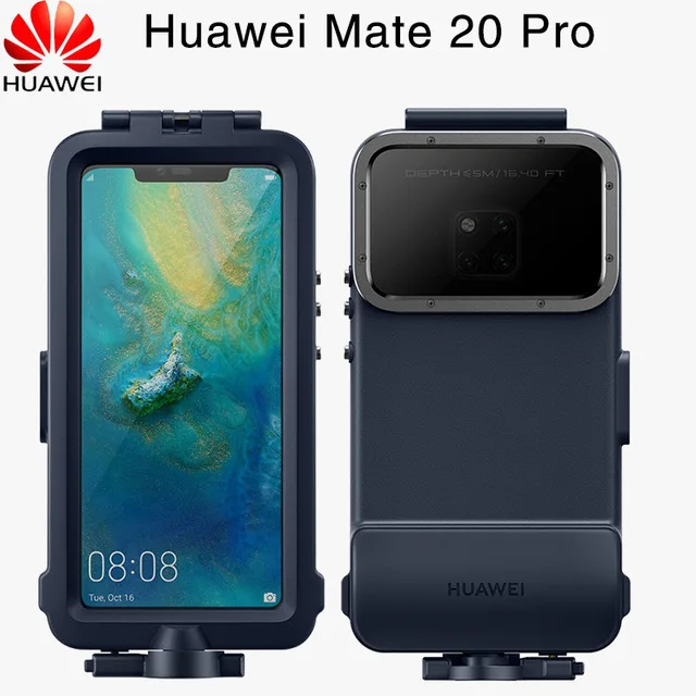 new Original HUAWEI mate 20 pro Snorkelling Case diving Protector Case Waterproof Original P30 Pro Underwater shooting Pouch