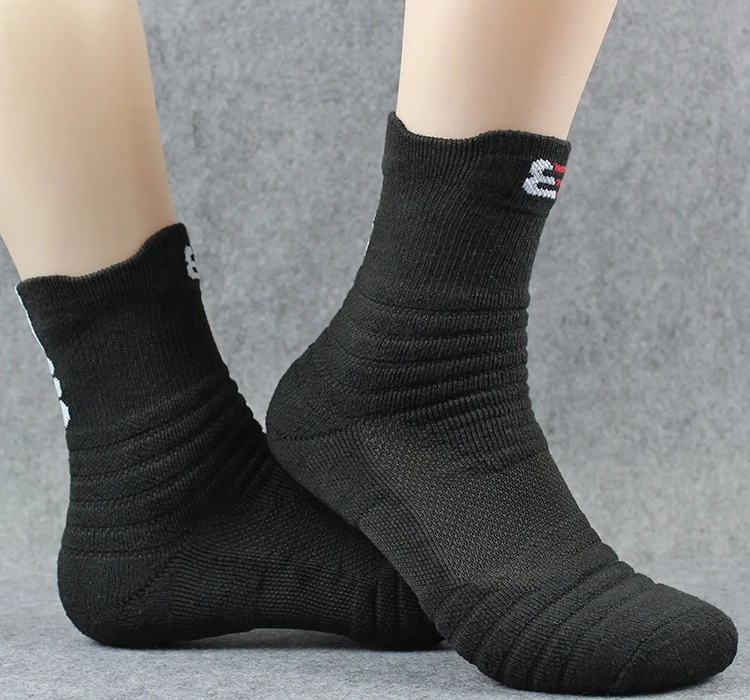 black sweat socks