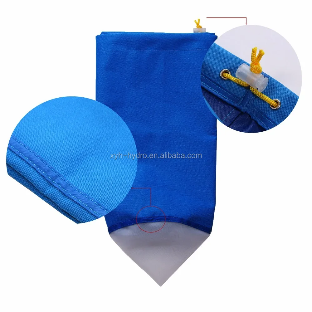 
20-Gallon 8 Bags Herbal Ice Extractor Bubble Filter Bag With Pressing Screen 