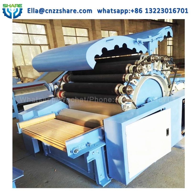 
Hemp Fiber Mini Cotton Carding Machine 