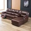 Factory Supply Air Leather Reclining Sectional Sofa Set for Living Room,recliner sofa set