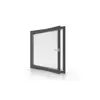 Modern Design House Bathroom Swing Windows And Doors Plastic Steel Pvc Half Round Casement Sash Fixed Upvc Window Factory