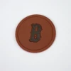custom leather patch for promotion and the logo have many technology