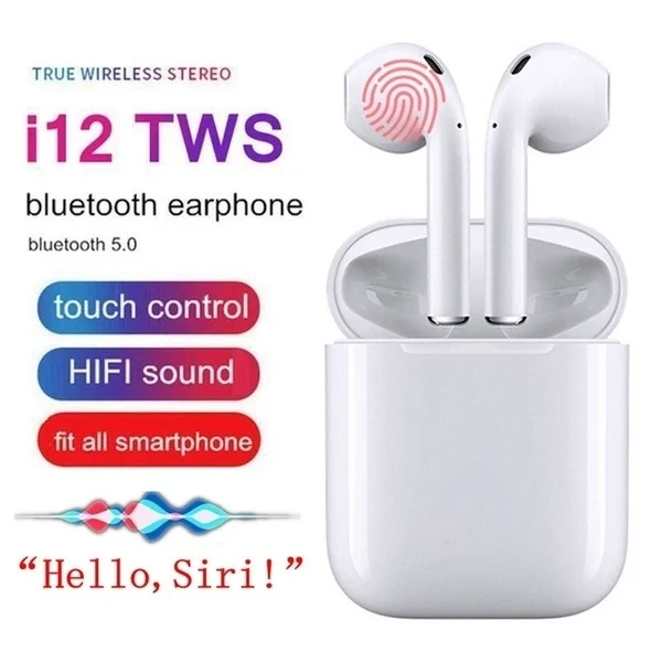 

TWS Wireless Bluetooth 5.0 Touch Control Earphone Earbuds With Charging Box, N/a