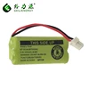 400mAh 2.4V NI-MH Rechargeable Battery AAA Pack With Wire And Connector