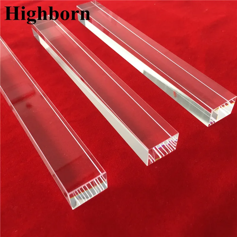 
Factory Supply High Purity Square Silica Quartz Stick Clear Fused Glass Rod  (62095966293)