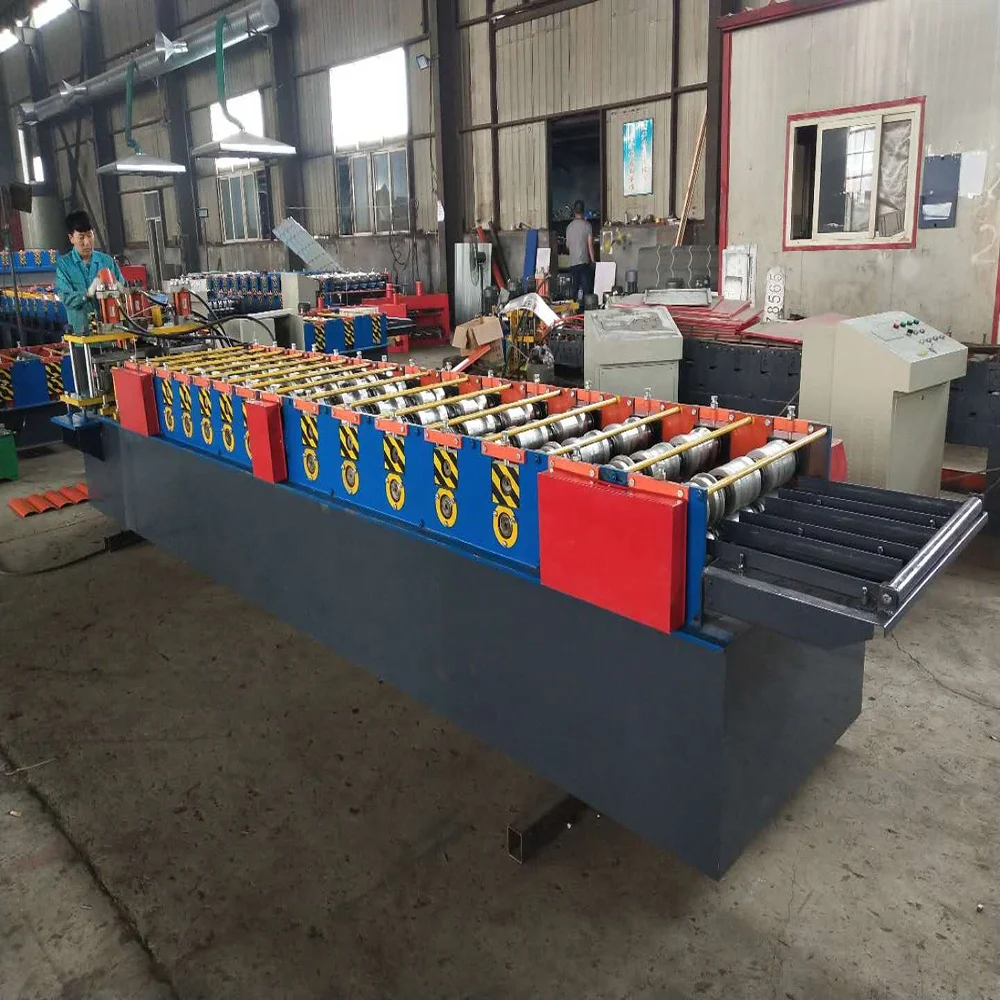 
Europe hot sale palisade fence roll forming machine 