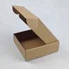 2019 E Flute Corrugated Kraft Paper Box With Lid Custom Paper Box Lid