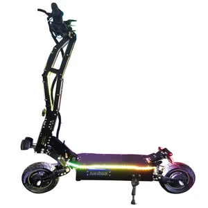 Powerful 5000W folding electric scooter for adult  60v 20A li-batttery two wheel  wide wheel electric scooter Hot Selling
