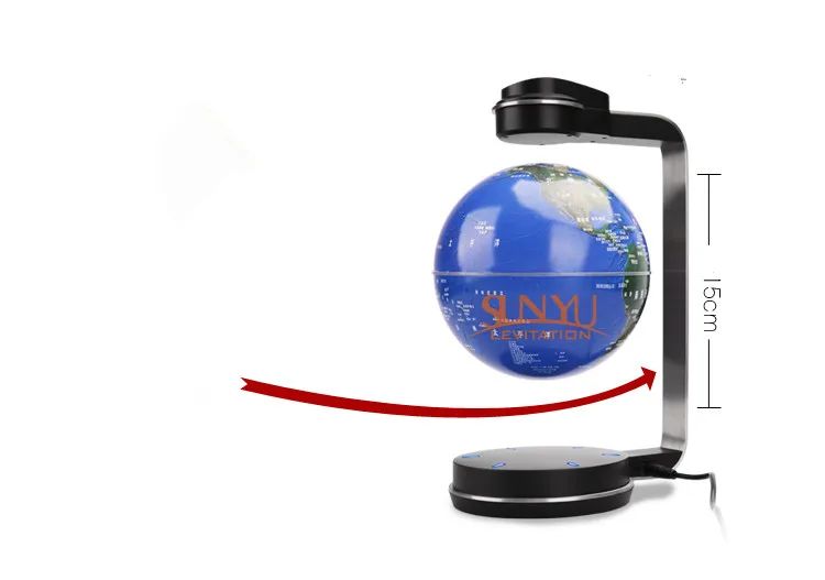 
China manufacturer sever fashion good quality globe magnet and moon globe sever led display globe 