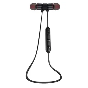 Factory Price Mini In-Ear BT Magnetic Metal Headphone,Wireless Sport Earphone Headset