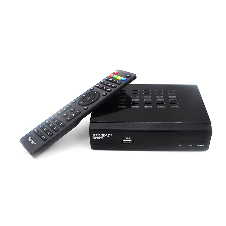 

Strong international digital HD satellite tv receiver SKYSAT S2020 with lifetime stable IKS SKS server supports IPTV CS