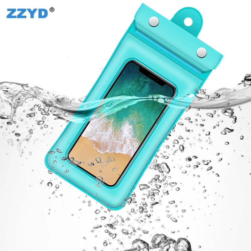 

ZZYD Universal Dry Bag Waterproof Floating Airbag Case Bag PVC Protective Mobile Phone Bags Pouch