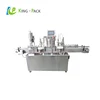 KPGX-2 Automatic bottle filling capping and labeling machine honey filling machine liquid filler