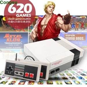 Retro Classic Video Game Console 620 Built Games