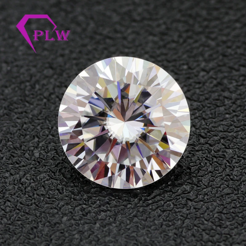 

China Wuzhou always hot sale ten hearts & ten arrows loose synthetic gemstones moissanite