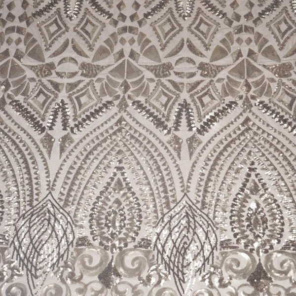 

2019 new fashion sequins lace CL6453