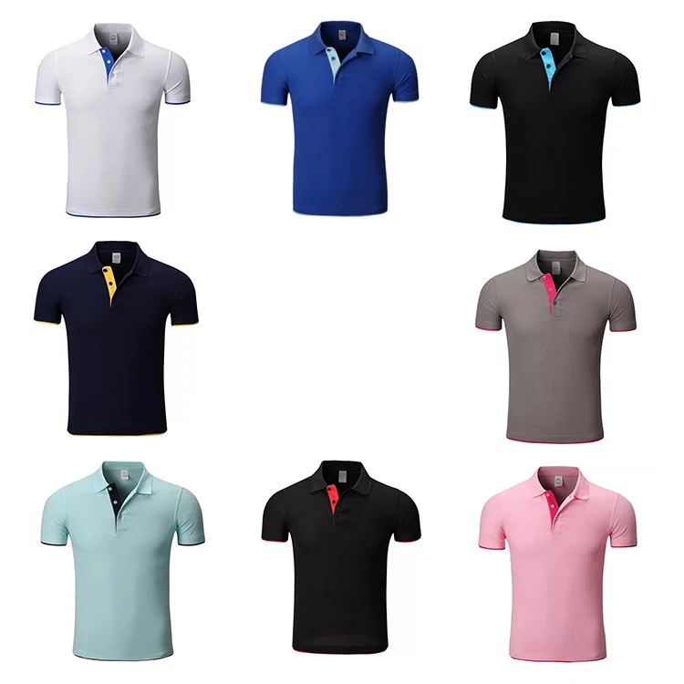 

Brand New Men's Polo Shirt Men Short Sleeve Shirt Sports Polo Golf Tennis Polo, Multi