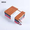promotional top executive a5 oem fancy composition soft feel blue pu leather hardcover classic dotted notebook