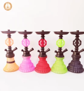 Image of Fashionable acrylic shisha small plastic Pocket shisha hookah lounge furniture