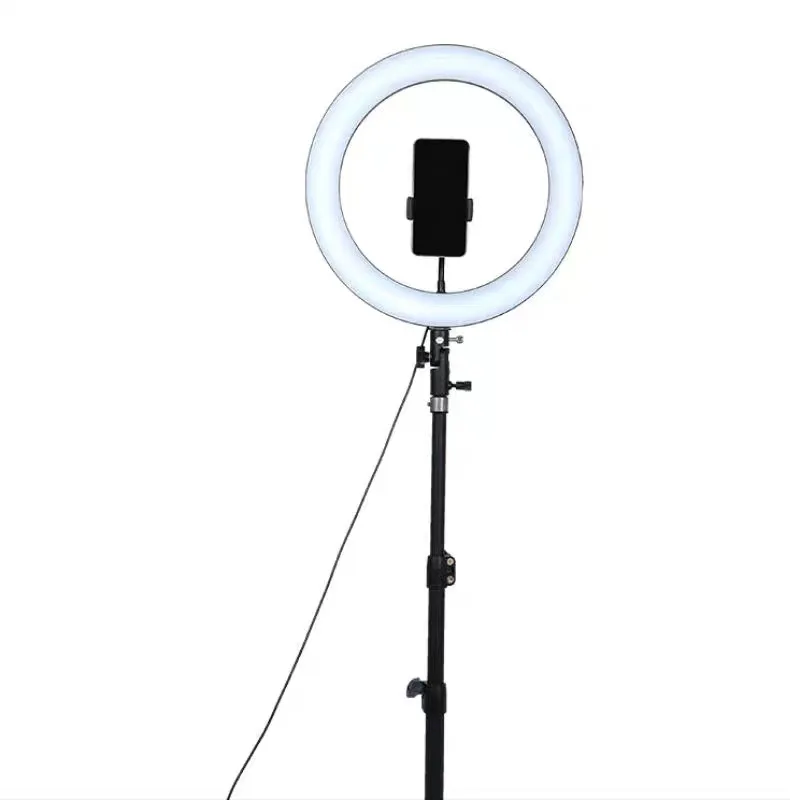 High Quantity 14 Inch Dimmer Ring LED lamp Flash light Photography studio Makeup LED Beauty Fill light for webcast Shooting