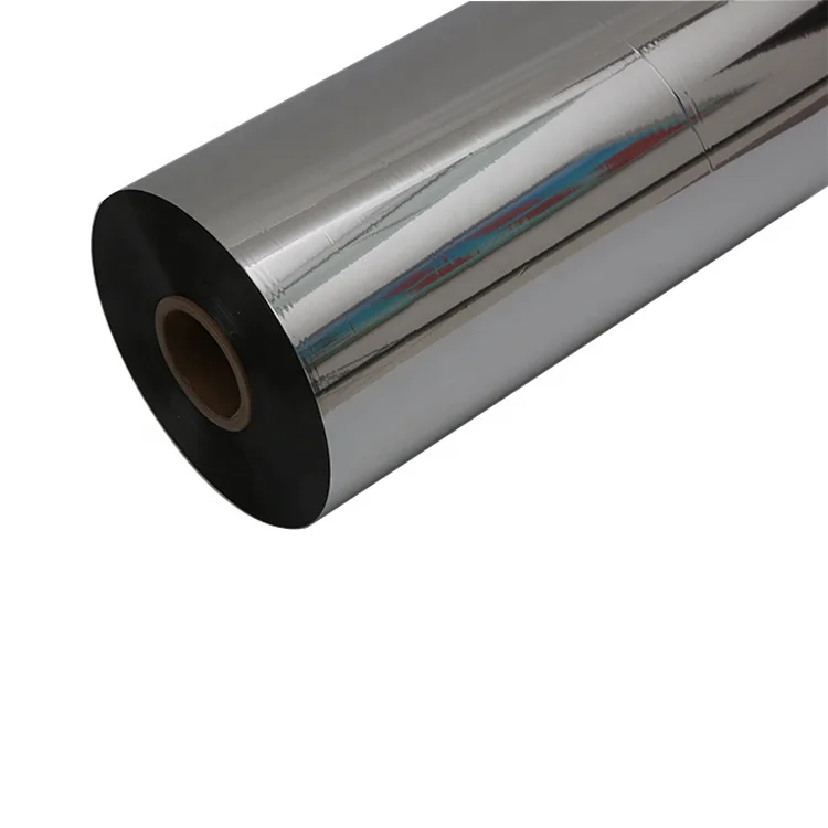 
Low wholesale aluminum metalized film film lamination metalized pet 