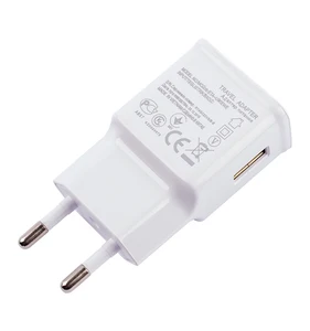 OEM Logo New Design Mobile Accessories Super Fast Quick EU Plug 5V 1 Port Usb Travel Wall Charger For iPhone X 8 7