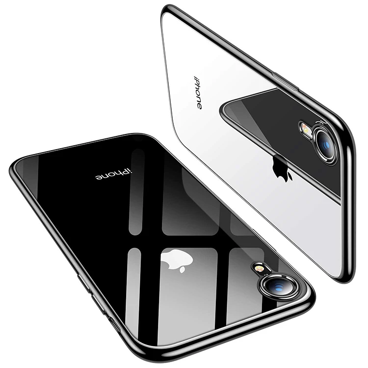 

TORRAS mobile accessories universal Cool Design tpu soft cell phone case cover for iphone 7 8 X XS XSMAX, Black